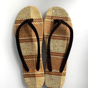 Woven sandals
